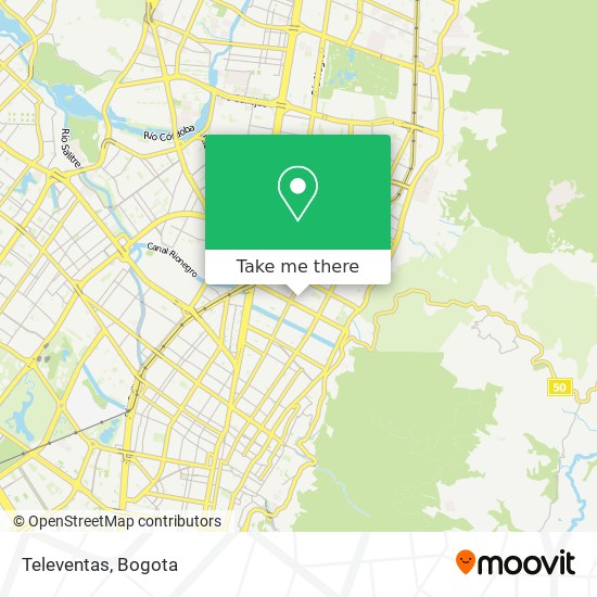 Televentas map