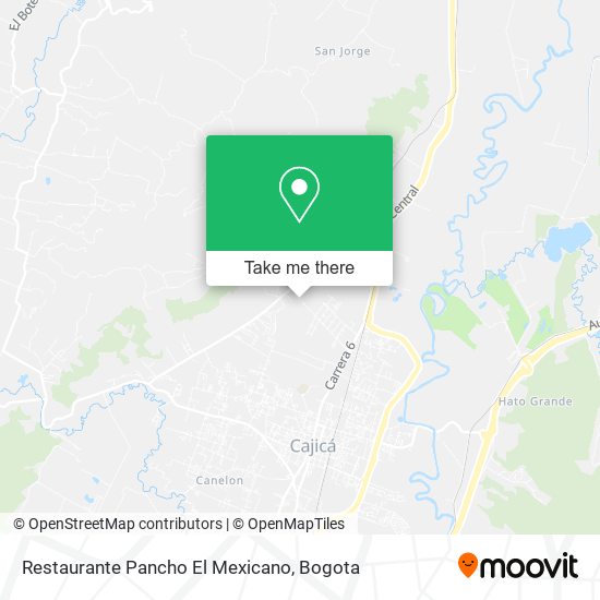 Restaurante Pancho El Mexicano map