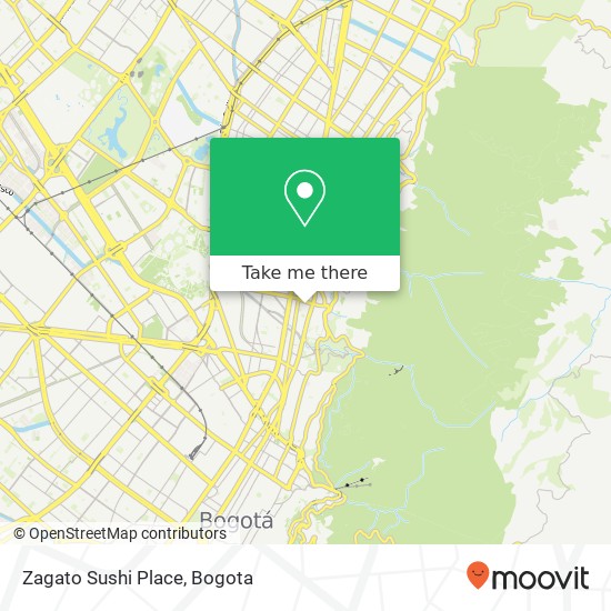 Zagato Sushi Place map