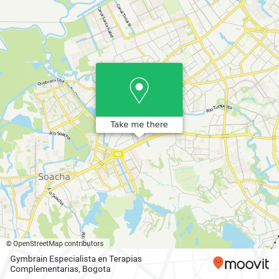 Gymbrain Especialista en Terapias Complementarias map