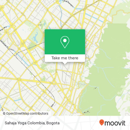 Sahaja Yoga Colombia map