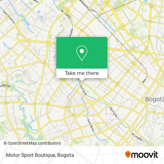 Motor Sport Boutique map