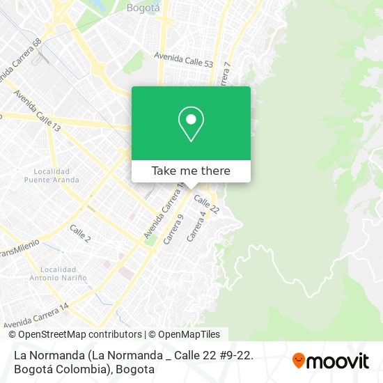 La Normanda (La Normanda _ Calle 22 #9-22. Bogotá Colombia) map