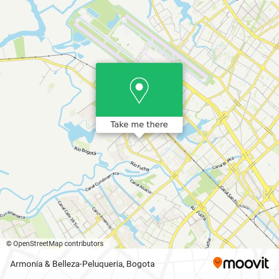 Armonía & Belleza-Peluquería map