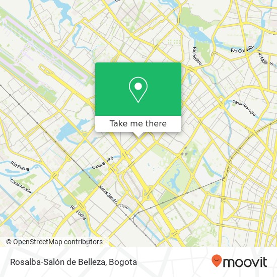 Rosalba-Salón de Belleza map