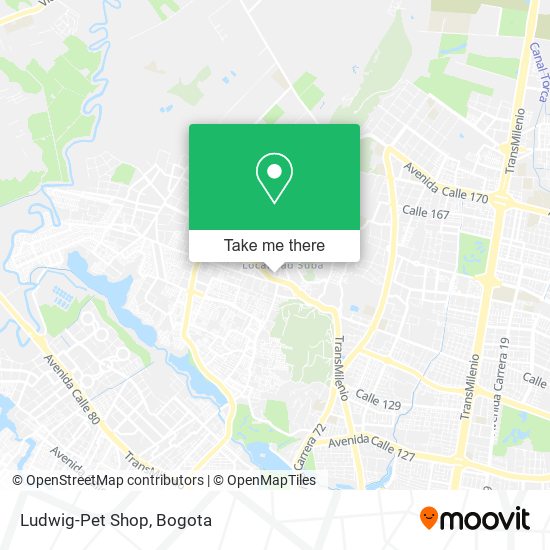 Ludwig-Pet Shop map