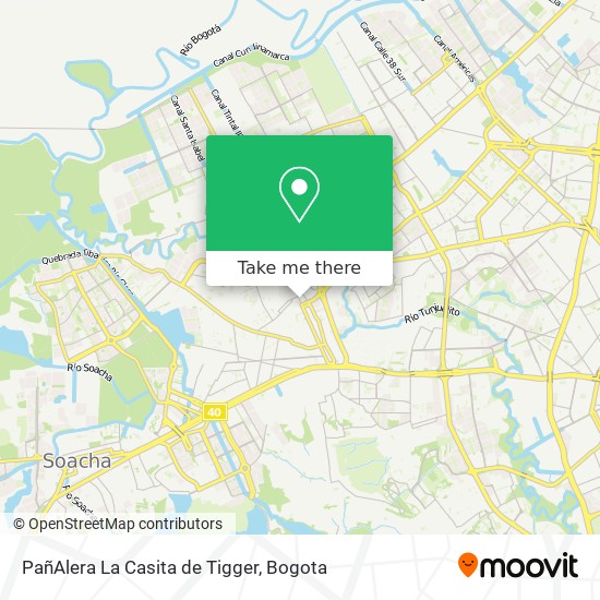Mapa de PañAlera La Casita de Tigger