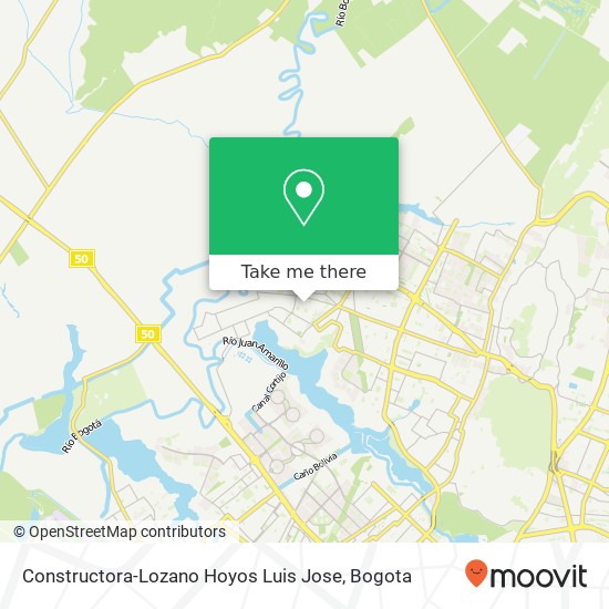 Mapa de Constructora-Lozano Hoyos Luis Jose