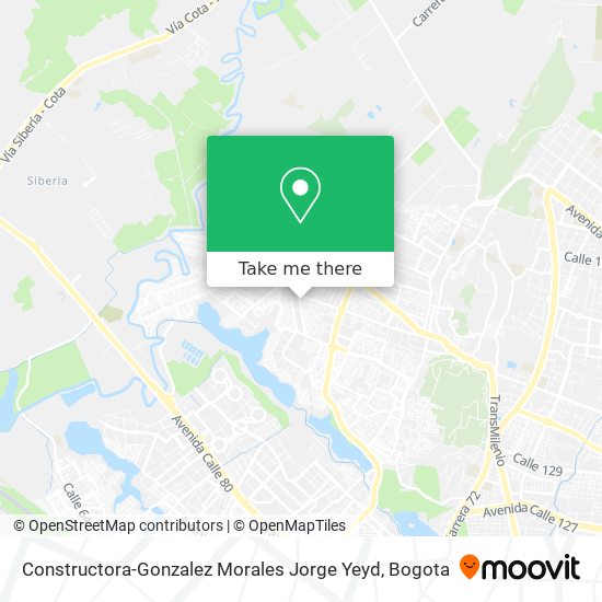 Mapa de Constructora-Gonzalez Morales Jorge Yeyd