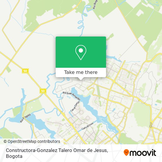 Constructora-Gonzalez Talero Omar de Jesus map