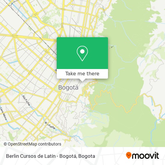 Berlin Cursos de Latín - Bogotá map