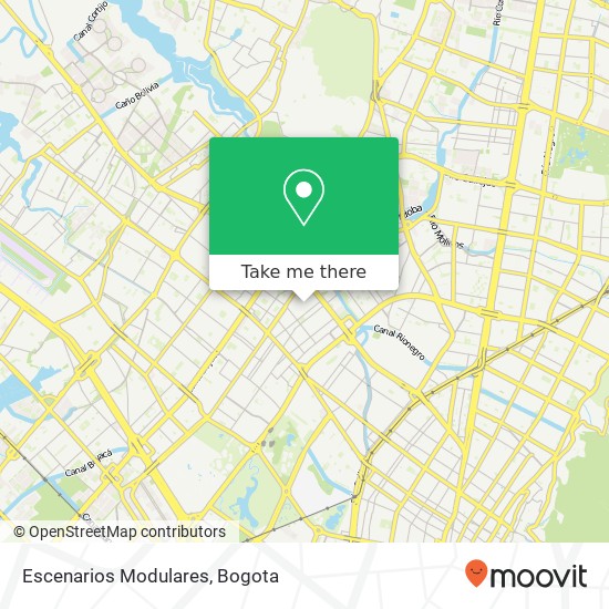 Mapa de Escenarios Modulares