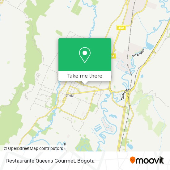 Restaurante Queens Gourmet map