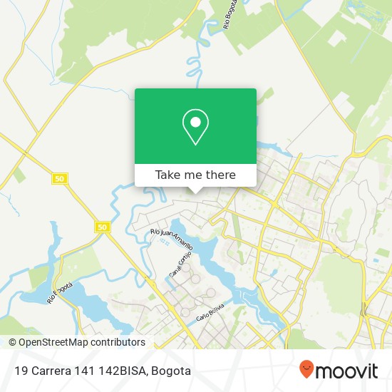 19 Carrera 141 142BISA map