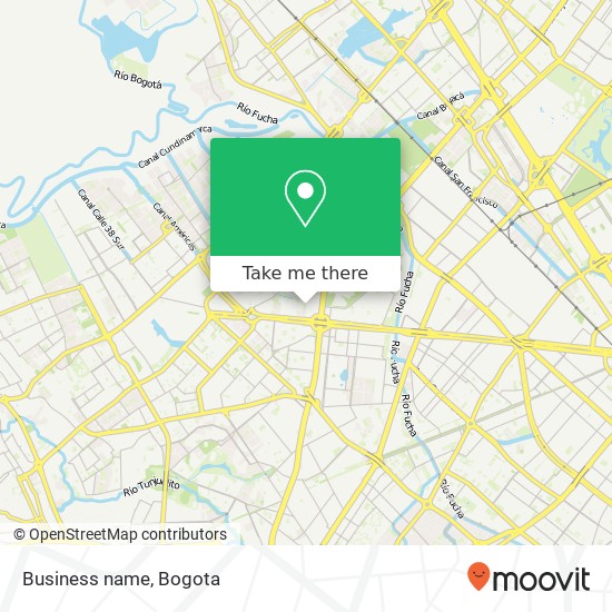 Business name map