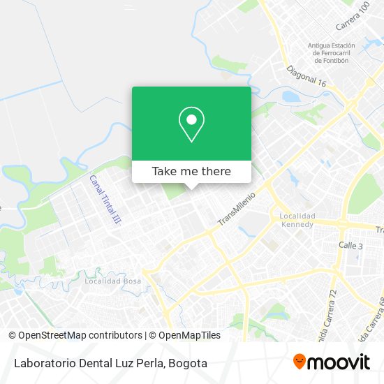 Laboratorio Dental Luz Perla map