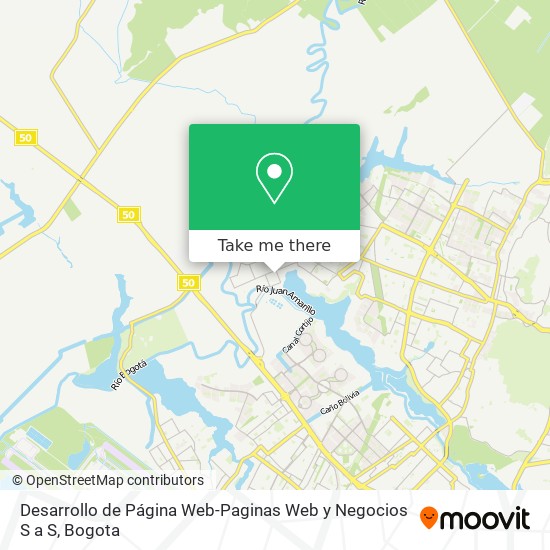 Mapa de Desarrollo de Página Web-Paginas Web y Negocios S a S