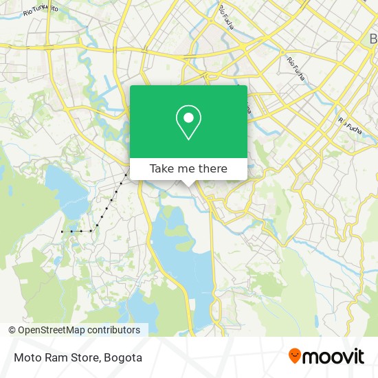 Moto Ram Store map