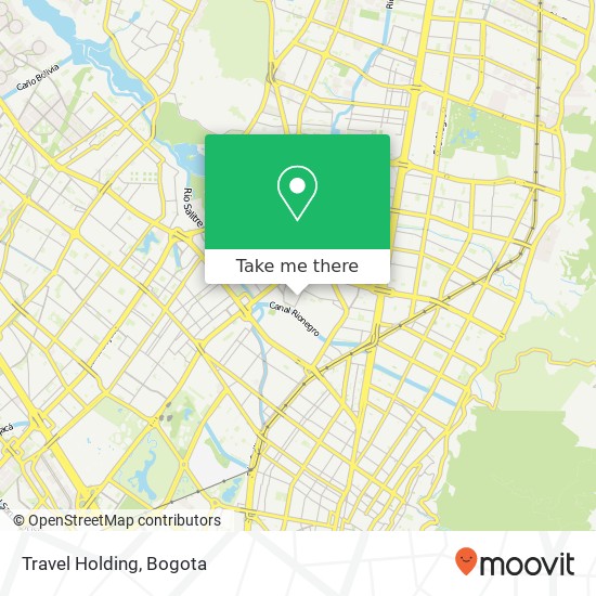 Mapa de Travel Holding