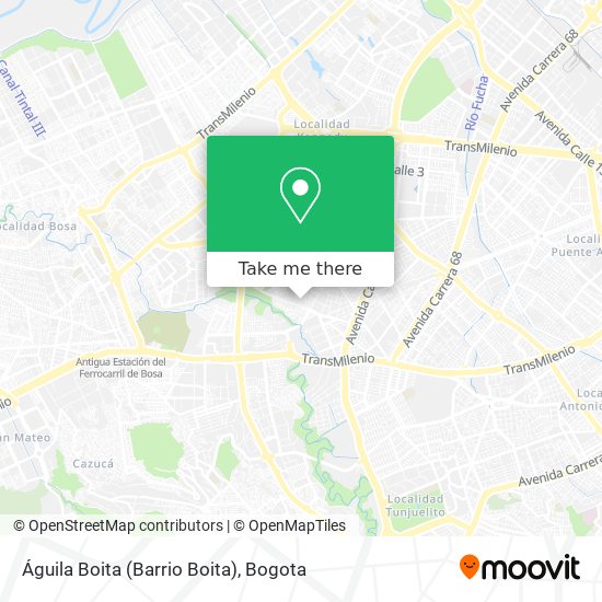 Águila Boita (Barrio Boita) map