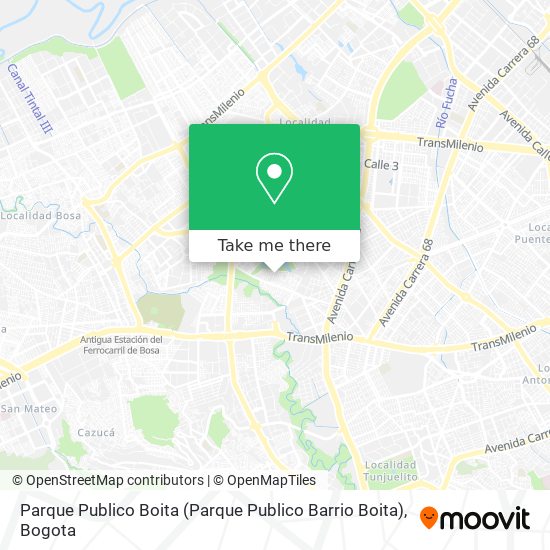 Parque Publico Boita map