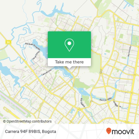 Mapa de Carrera 94F 89BIS