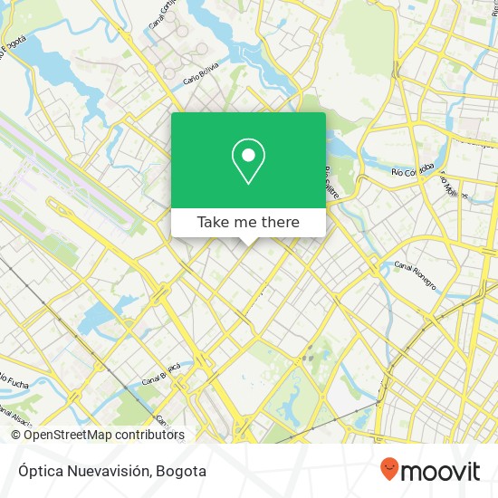 Óptica Nuevavisión map