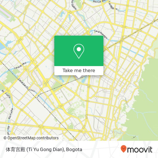 体育宫殿 (Ti Yu Gong Dian) map