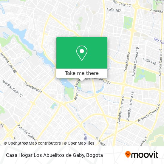 Casa Hogar Los Abuelitos de Gaby map