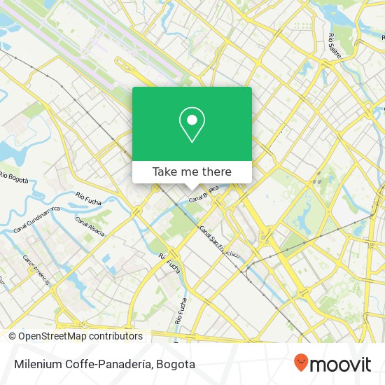 Milenium Coffe-Panadería map
