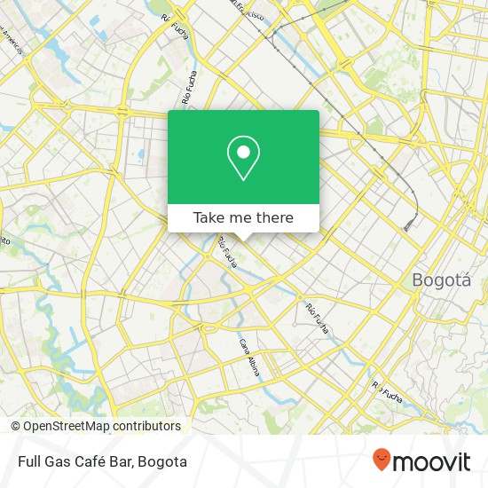 Mapa de Full Gas Café Bar
