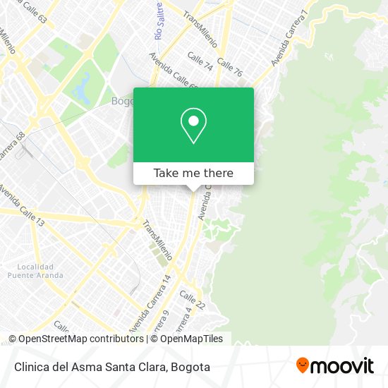 Clinica del Asma Santa Clara map