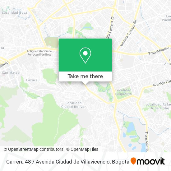 Carrera 48 / Avenida Ciudad de Villavicencio map