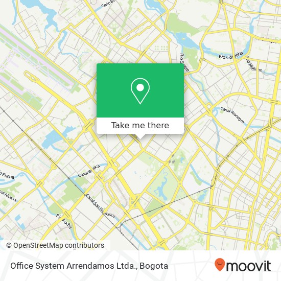 Office System Arrendamos Ltda. map