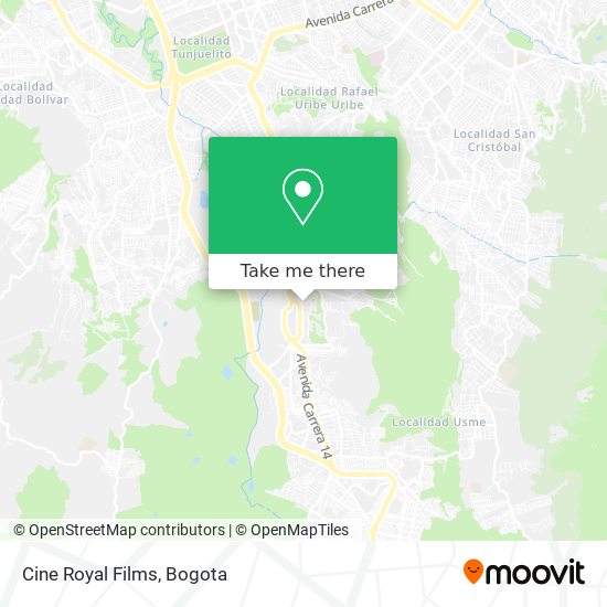 Cine Royal Films map