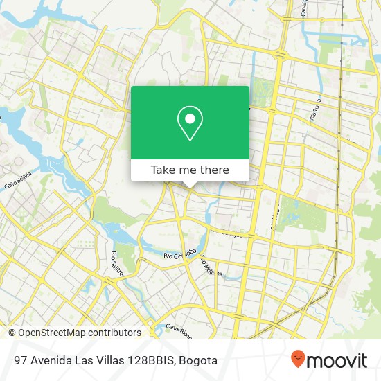 97 Avenida Las Villas 128BBIS map