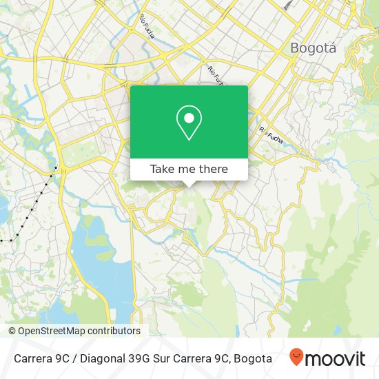 Carrera 9C / Diagonal 39G Sur Carrera 9C map
