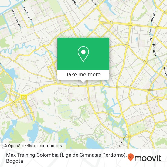 Max Training Colombia (Liga de Gimnasia Perdomo) map