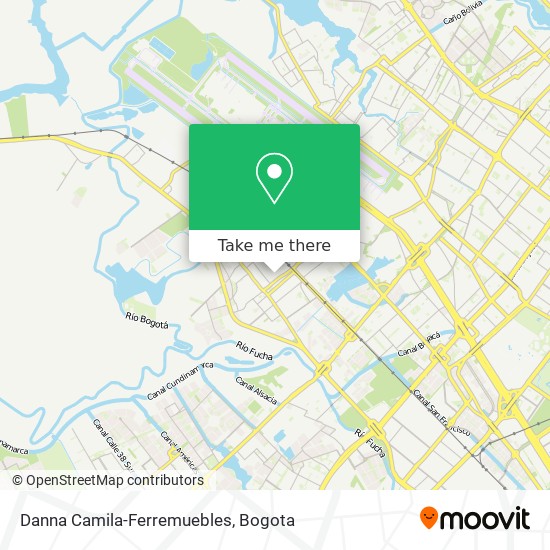 Danna Camila-Ferremuebles map