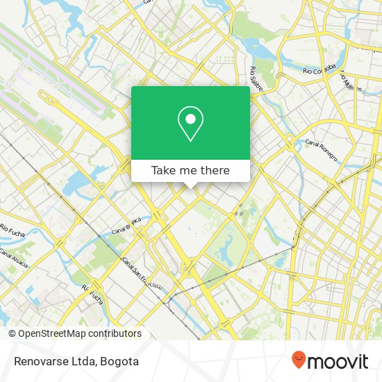 Mapa de Renovarse Ltda
