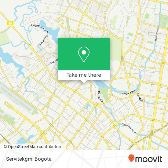 Servitekgm map