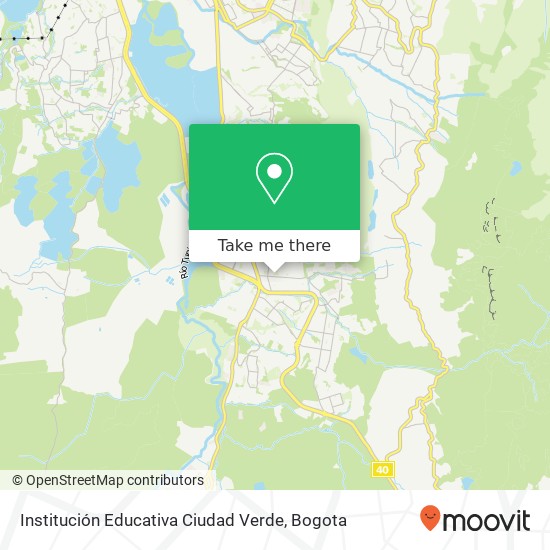 Institución Educativa Ciudad Verde map