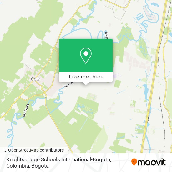 Knightsbridge Schools International-Bogota, Colombia map