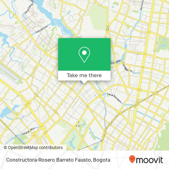 Mapa de Constructora-Rosero Barreto Fausto