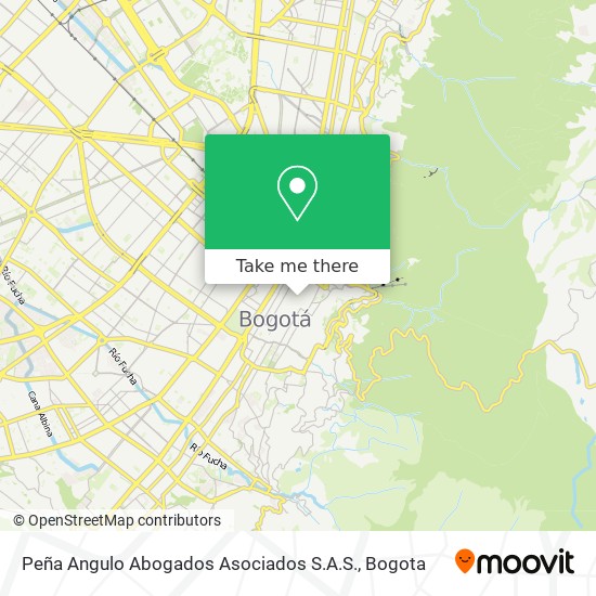 Peña Angulo Abogados Asociados S.A.S. map