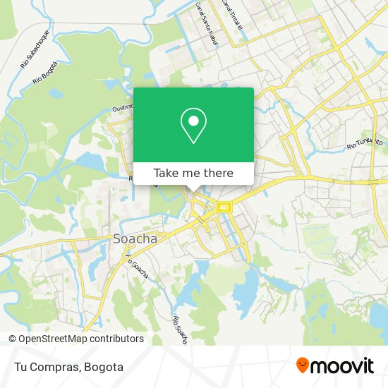 Tu Compras map