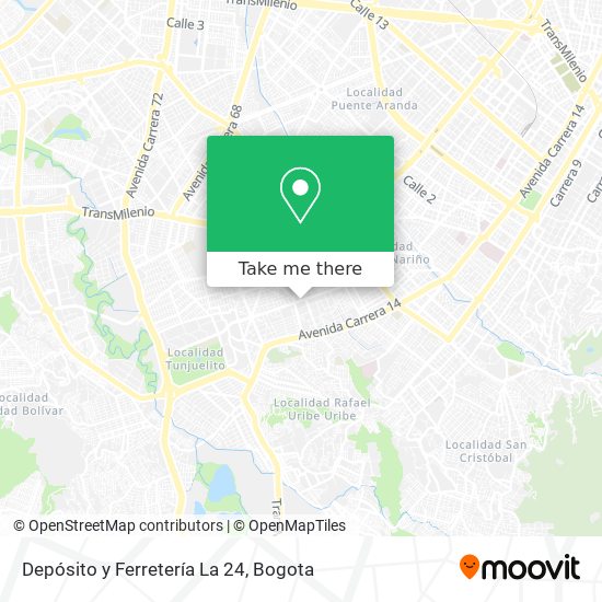 Depósito y Ferretería La 24 map
