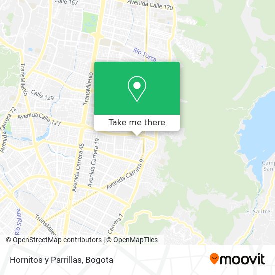 Hornitos y Parrillas map