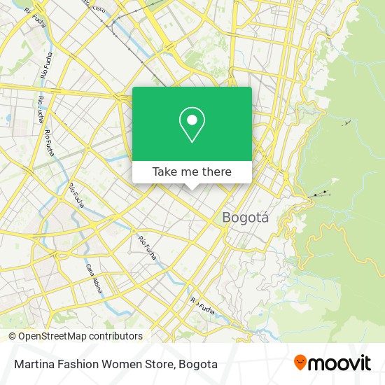 Martina Fashion Women Store map