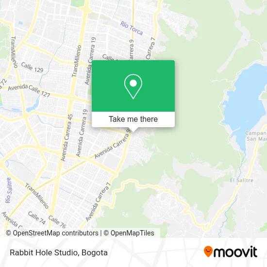 Rabbit Hole Studio map